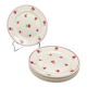 Flat plates with small flowers Luneville - MLRDP6