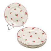 Flat plates with small flowers Luneville - MLRDP6