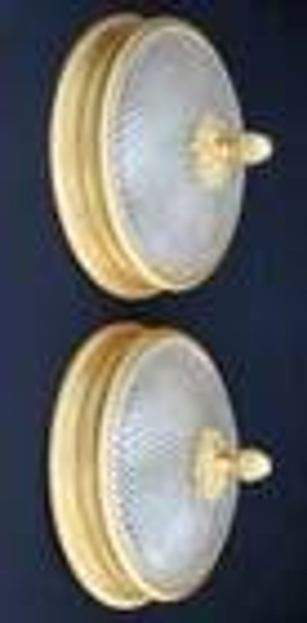 Paire plafonniers sherle wagner