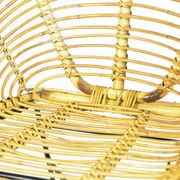 1960s Scandinavian modern rattan bucket armchair, Denmark