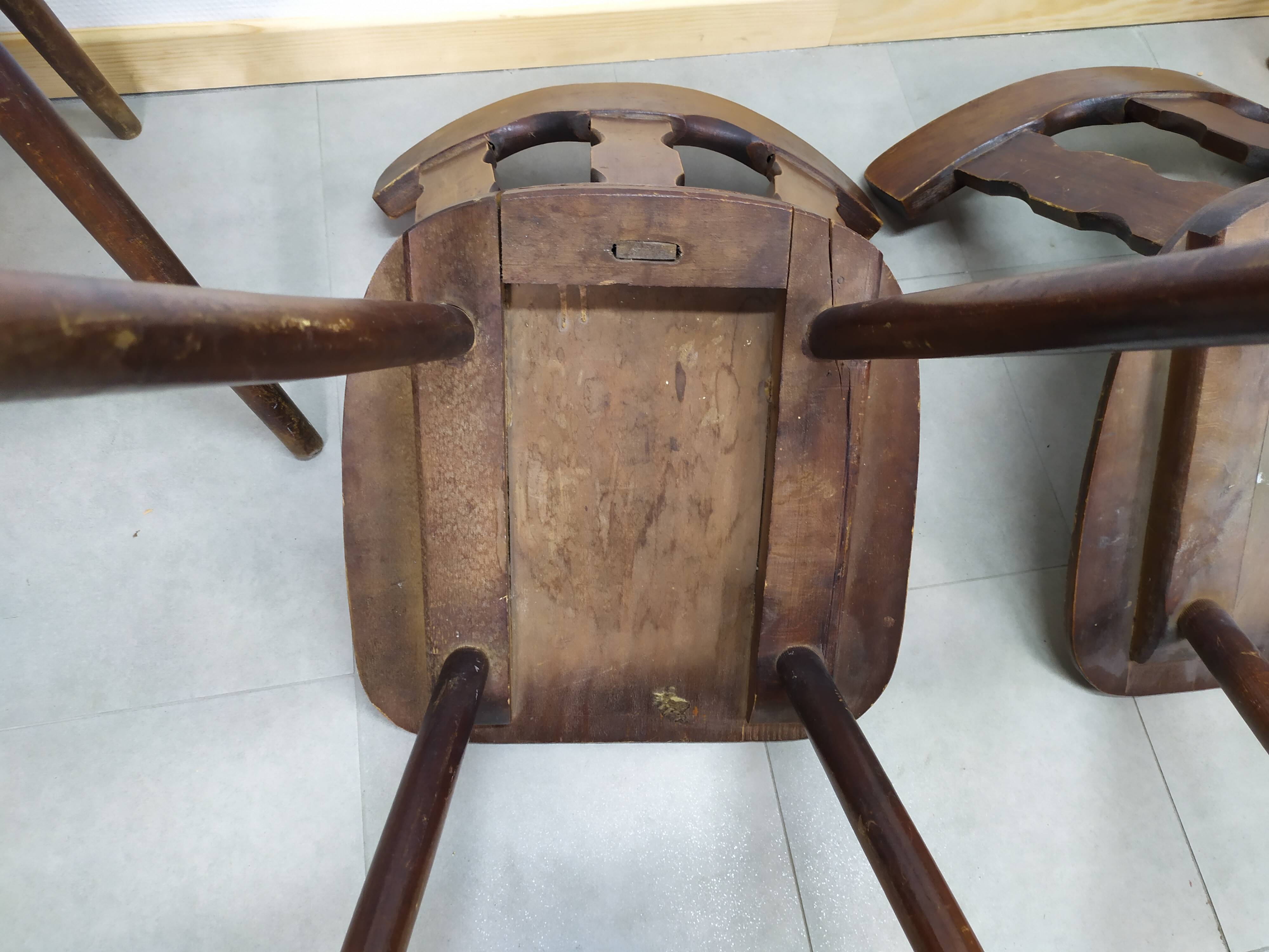 Set of 6 chairs 70/90