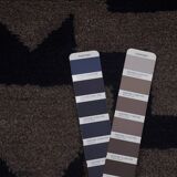 Vintage Turkish Oushak Rug Handwoven 83x190 cm