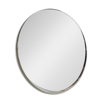 Metal framed mirror