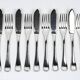12x2 fish cutlery Christofle America silver-plated, design by Luc Lanel