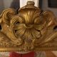 Antique gilded mirror from the late 19th century.