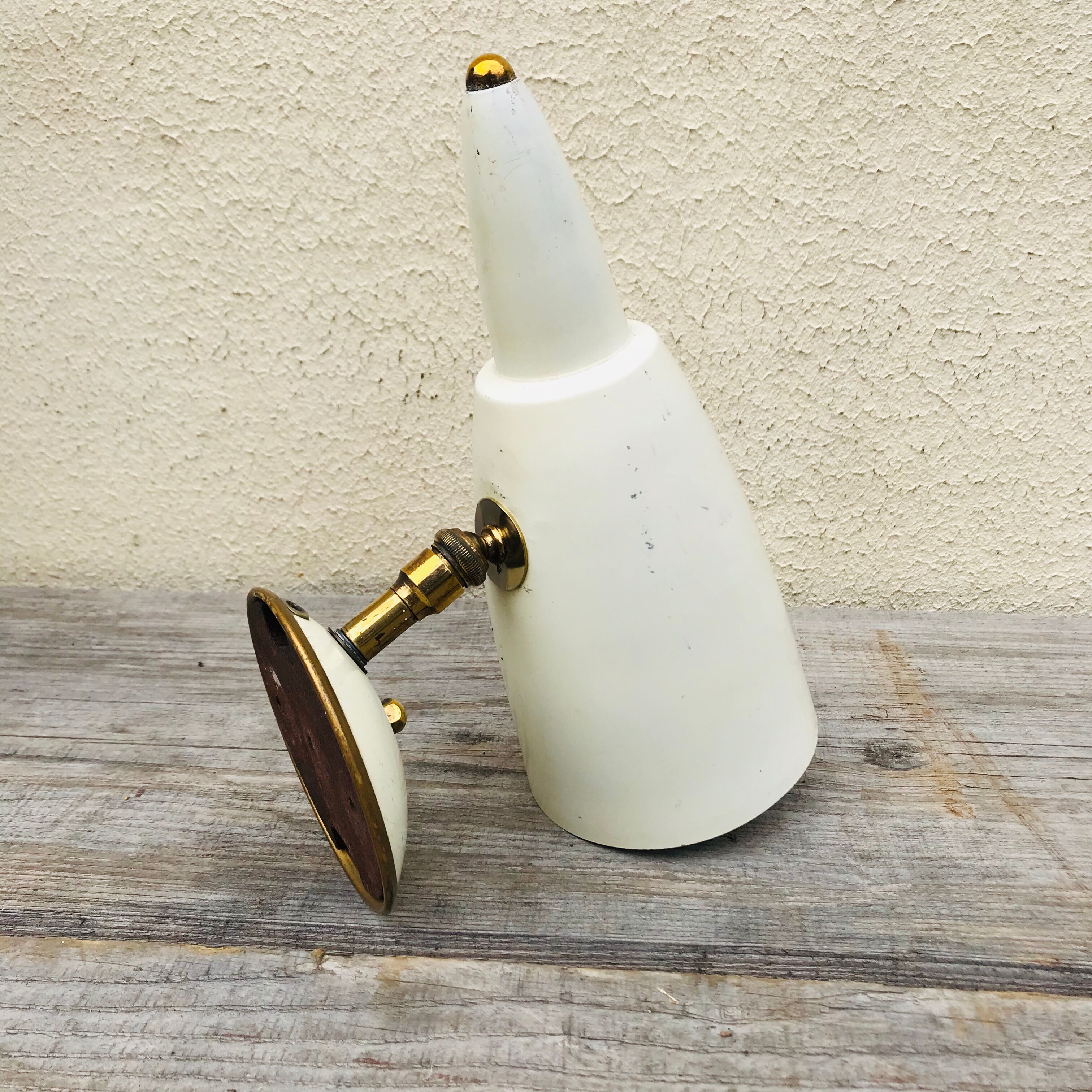 Wall light vintage 1950 design italy