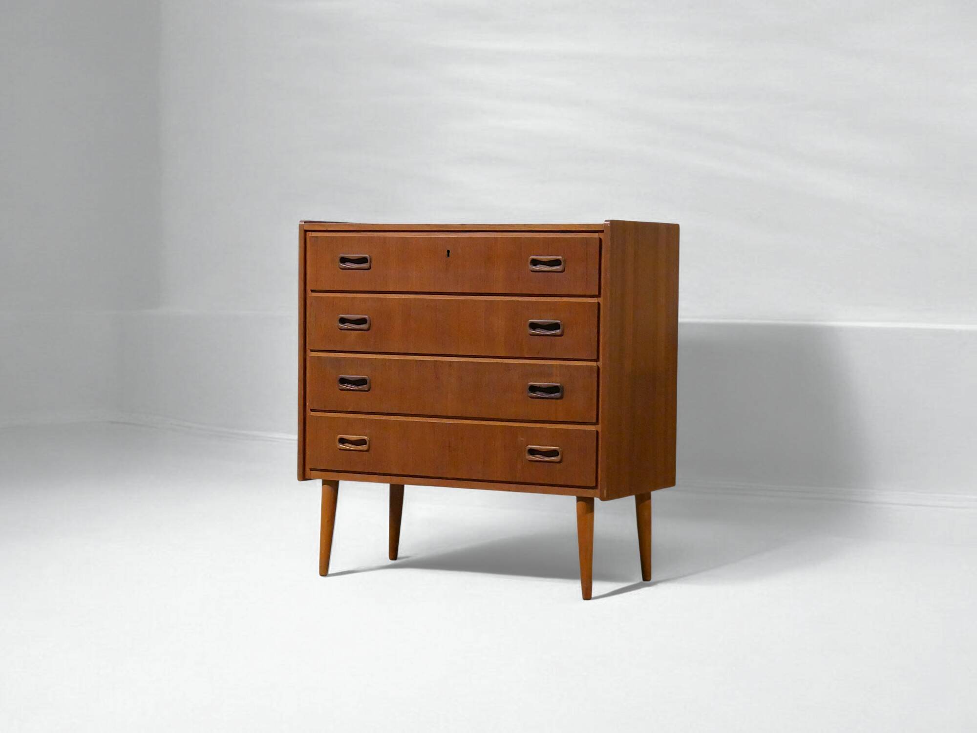 Danish teak chest of drawers - Vintage 1960