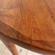 Scandinavian round table in rosewood by Ib Kofod Larsen
