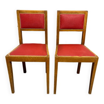 Red skai chairs 1950´