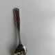 6 1970 vintage stainless steel ice cream spoons