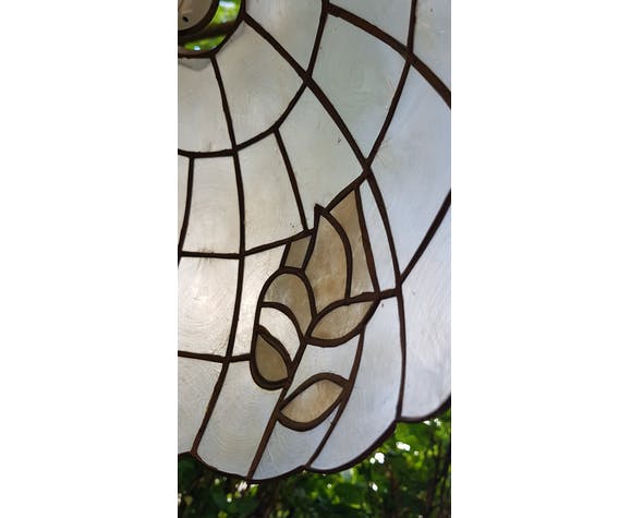 70 mother-of-pearl hanging lamp