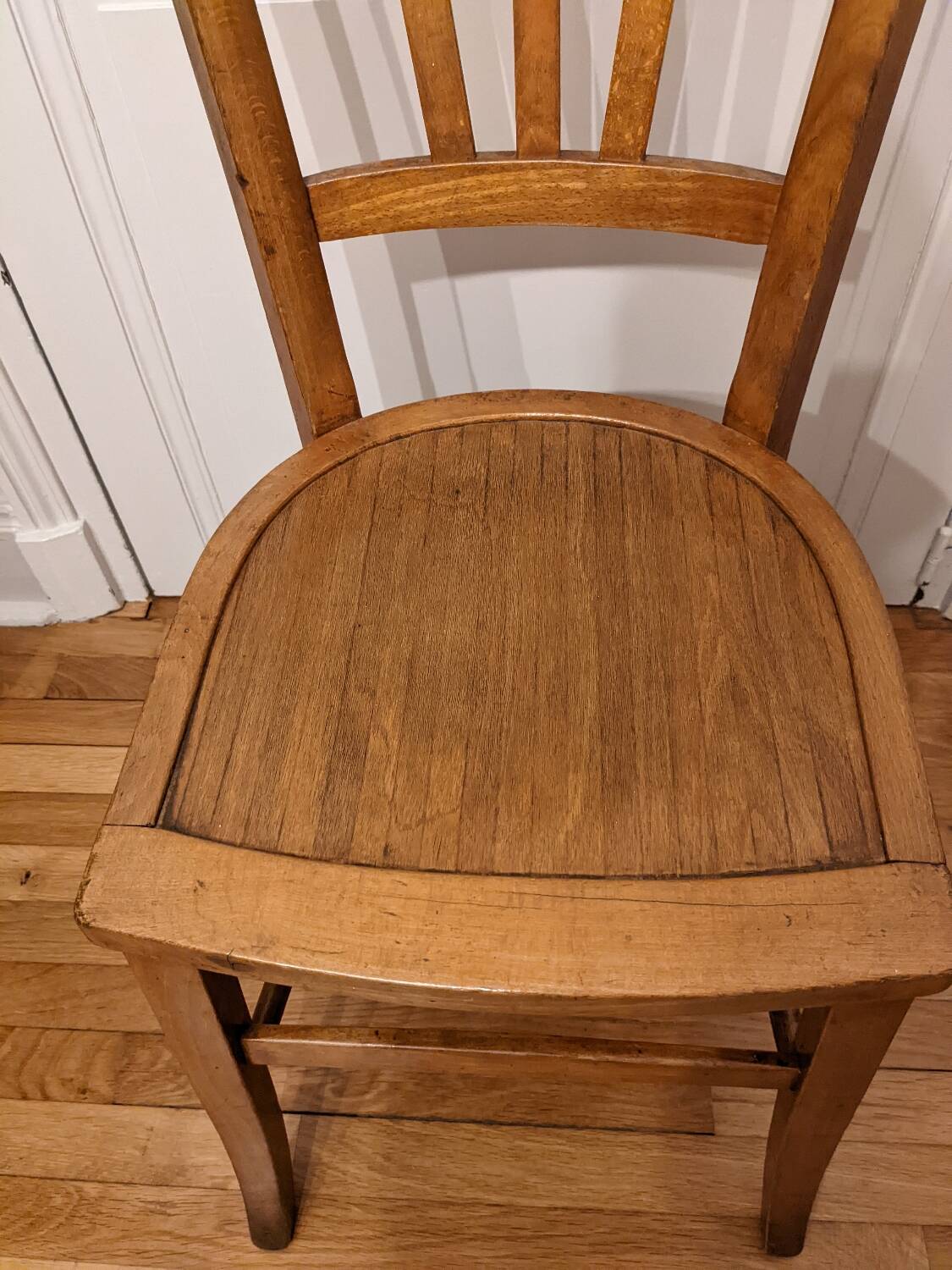 Pair of bistro chairs
