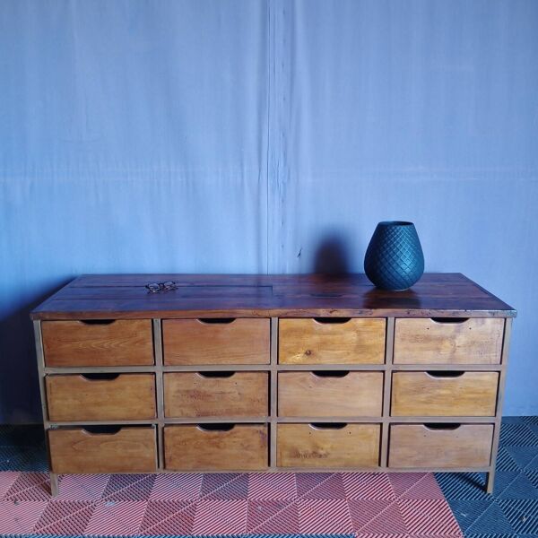 Meuble de métier meuble à tiroirs meuble indus