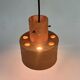 Vintage Hanging Lamp, Artiforte Netherlands, Terracotta, 1950s