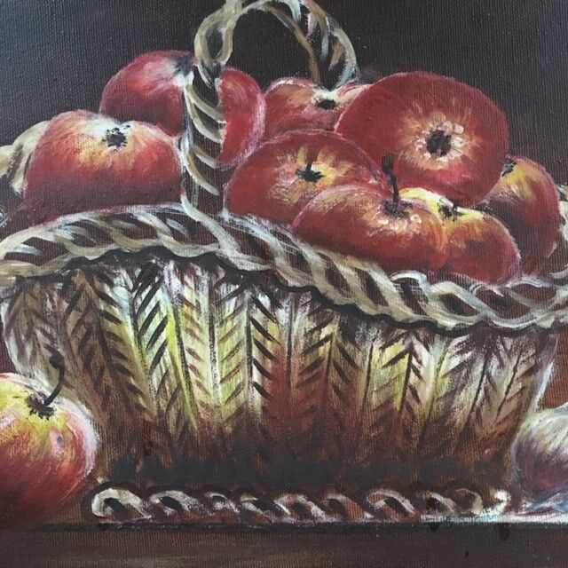 Table apple basket