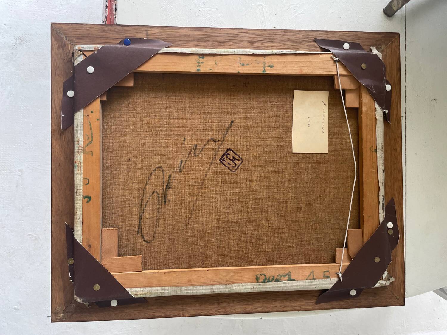 Painting signed Joop Smits