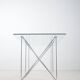 Table à manger minimaliste conçue par Max Sauze, années 1970