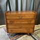 Vintage dressing table with tapered legs