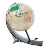 Globe Lumineux Plexiglas Par Nova Rico Florence 1969