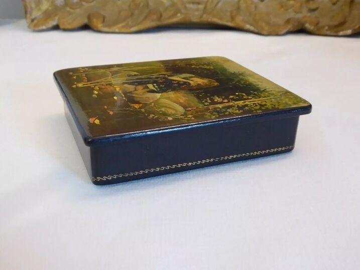 Russian lacquered box