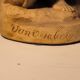 Charles van oemberg 'venus' sculpture of a female nude with drapery, terracotta, c.