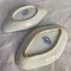 Lot de 2 raviers anciens Elchinger Badonviller – décors bleus