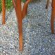Set of 4 Thonet bistro chairs from the 1950s.