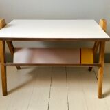 Coffee table legs vintage compass