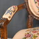 Beech canapé, stained, Louis XVI style - 1920