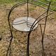 Silver moon table and chairs set fermob designer mourgue