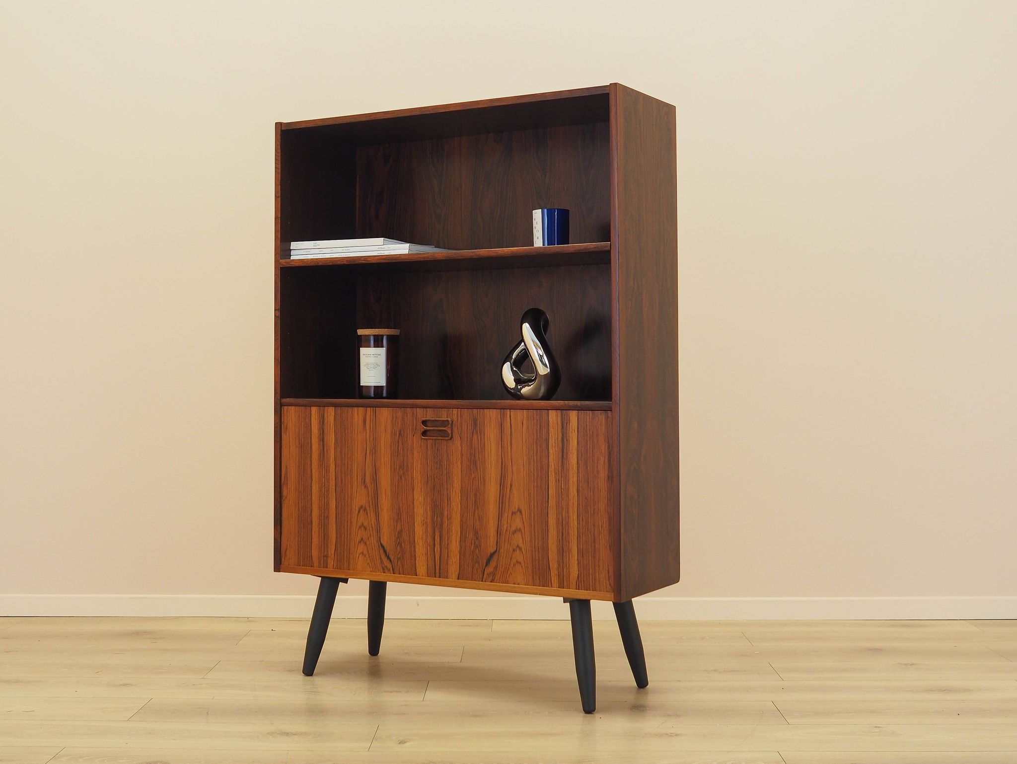 Rosewood bookcase, Danish design, 1970s, made in Denmark