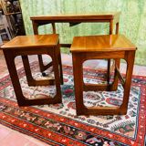 Table basse vintage rétro vintage en teck par McIntosh 1960
