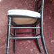 Napoleon III chair in blackened wood