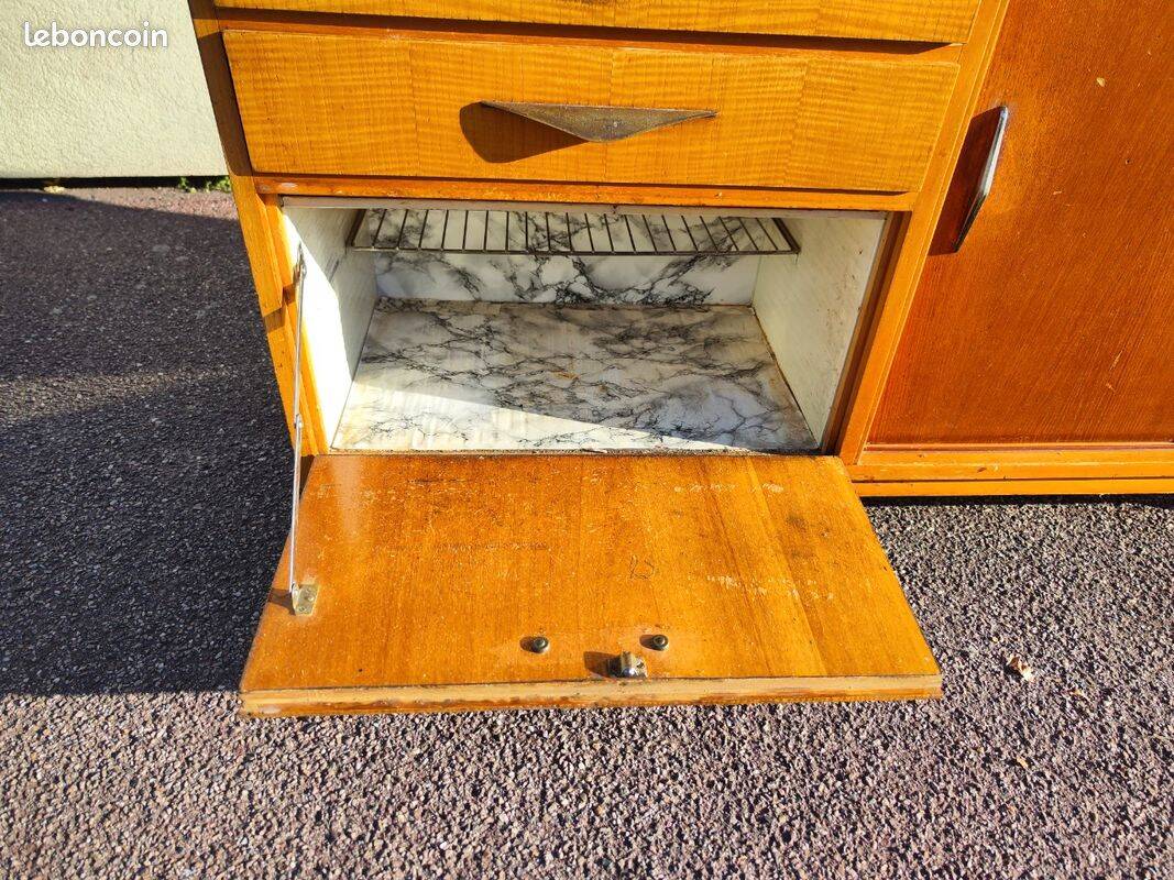 Buffet vintage bois formica