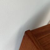 Danish vintage set of chest of drawers and mirror, teak, 1960s