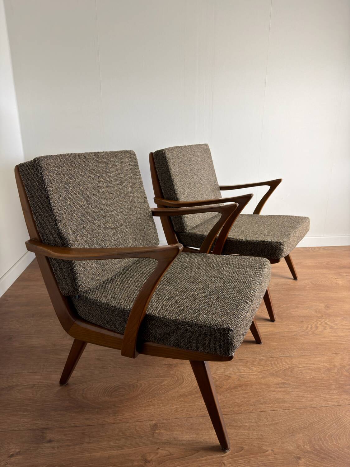 Pair of vintage Scandinavian armchairs – 1960s