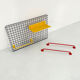 Mural organizer "Binetta" by Boccato, Gigante & Zambusi for Seccose, 1980
