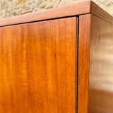 Teak storage cabinet, Scandinavian style, Circa 60's