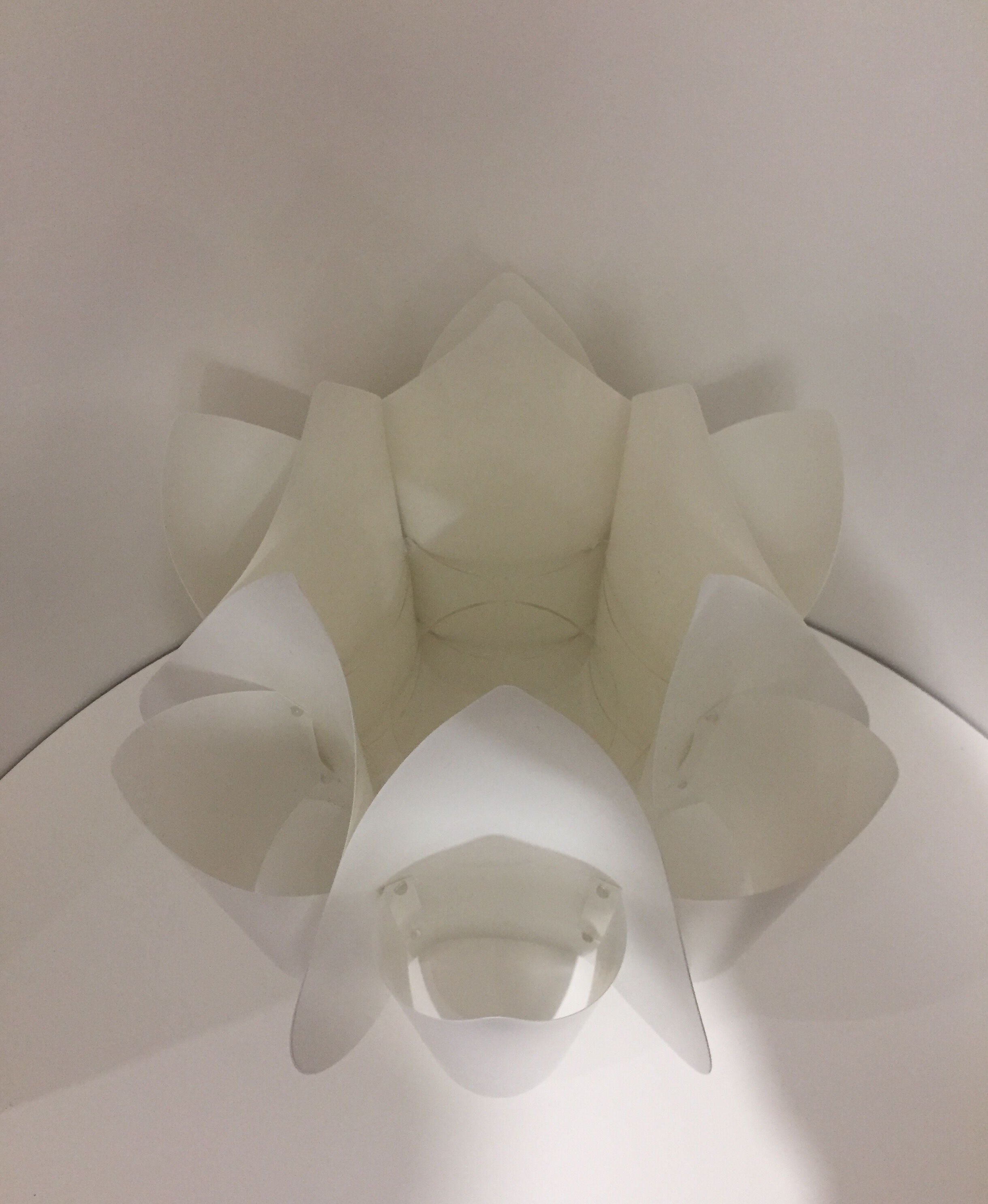 Tulip lamp, Knappa Tulpan, Ikea vintage design, year 1970