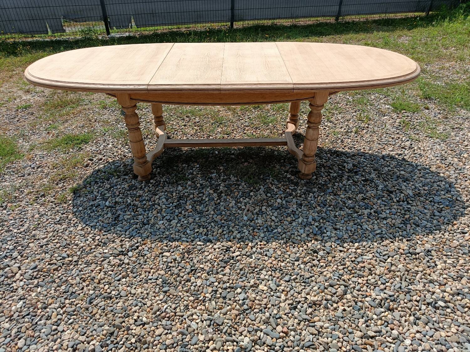 Dining table with extensions