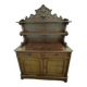 Buffet Saint-Hubert, antique late 19th century with a sculpted pediment.