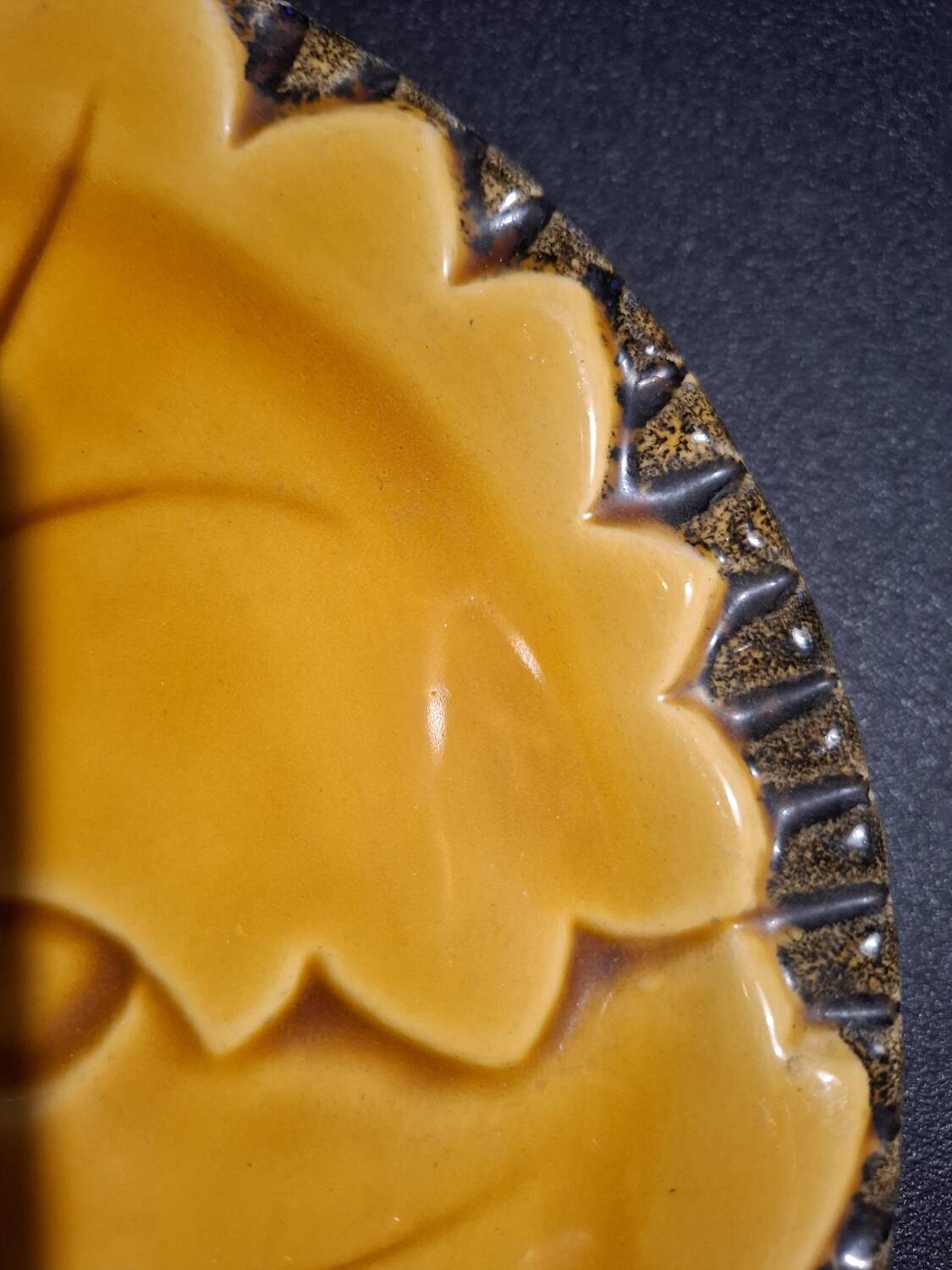 Old pie dish Vallauris