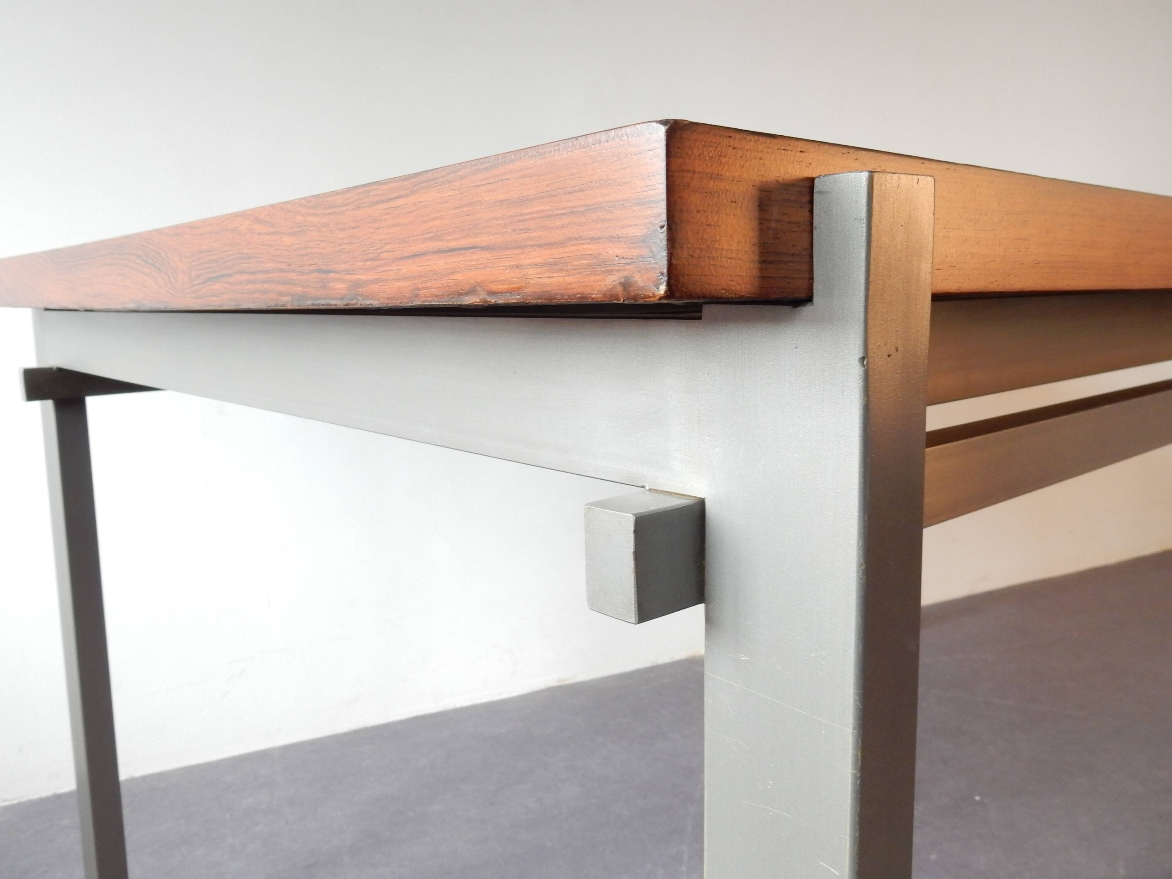 Rosewood table-desk and chair set for Topform, The Netherlands 1960's