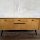 Vintage 1960s sideboard – Mid-Century Design – Warm wood