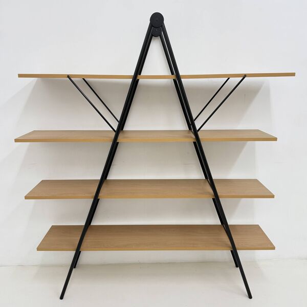 Meuble à étagères post-moderne, années 1980