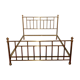 Bed gold brass