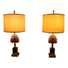 Paire de lampes des années 1970 Charles