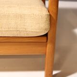 Danish Teak Sofa 2-Seater by Juul Kristensen Vintage