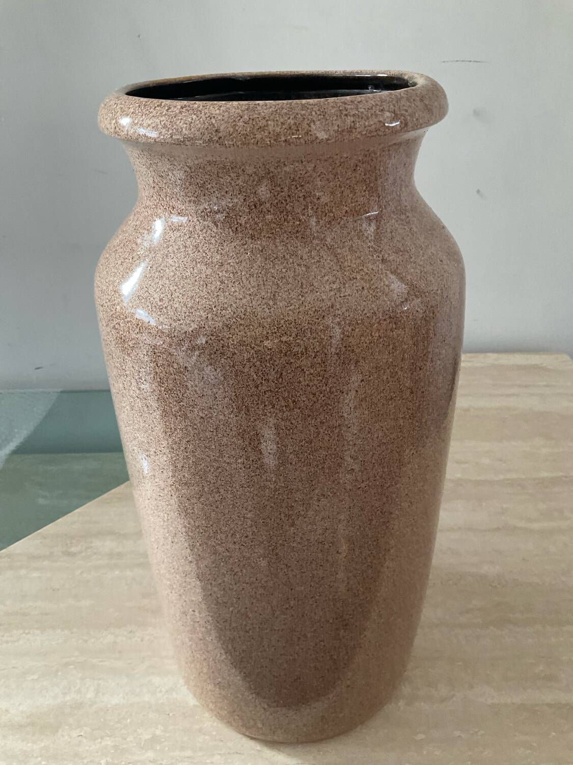 Grand vase Scheurich Germany en grès émaillé