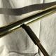Piano or desk lamp in gilded brass